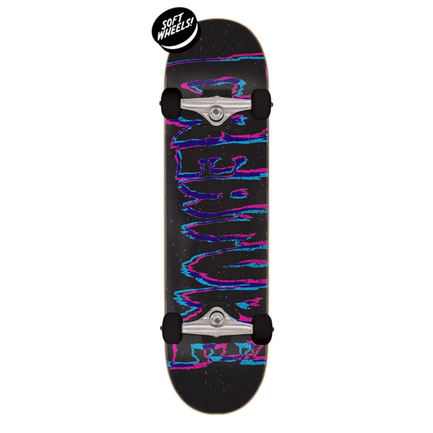 Creature 3D Logo Mini - Complete Skateboard - Black