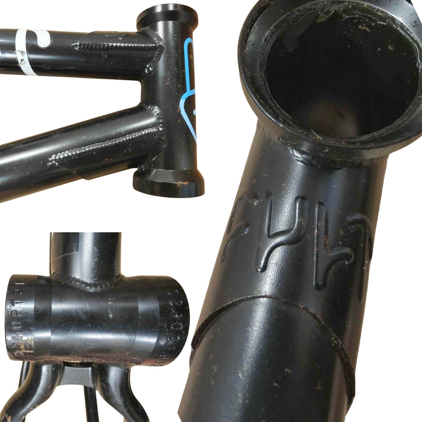 Cult 2 Short IC2 BMX Frame - 21" Black ( used )