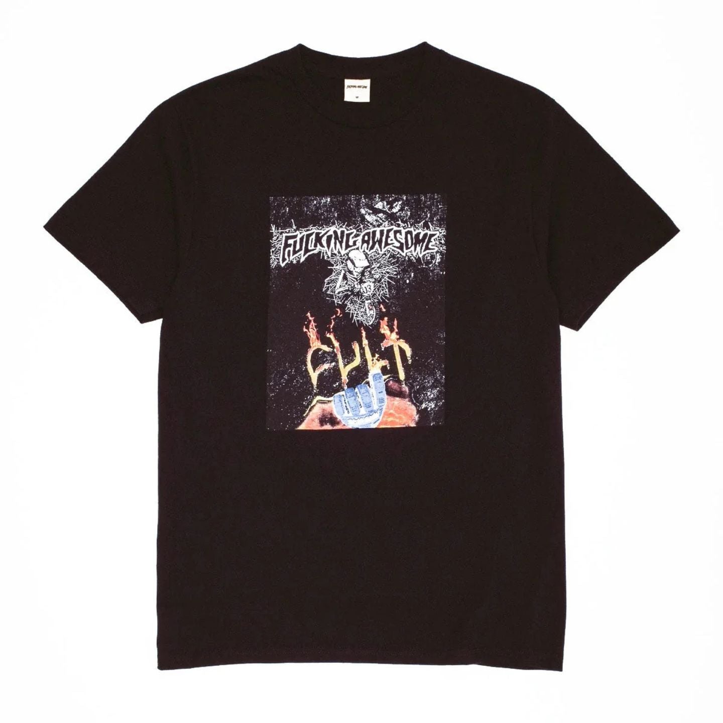 Cult x F#@king Awesome Poster T-shirt - Black