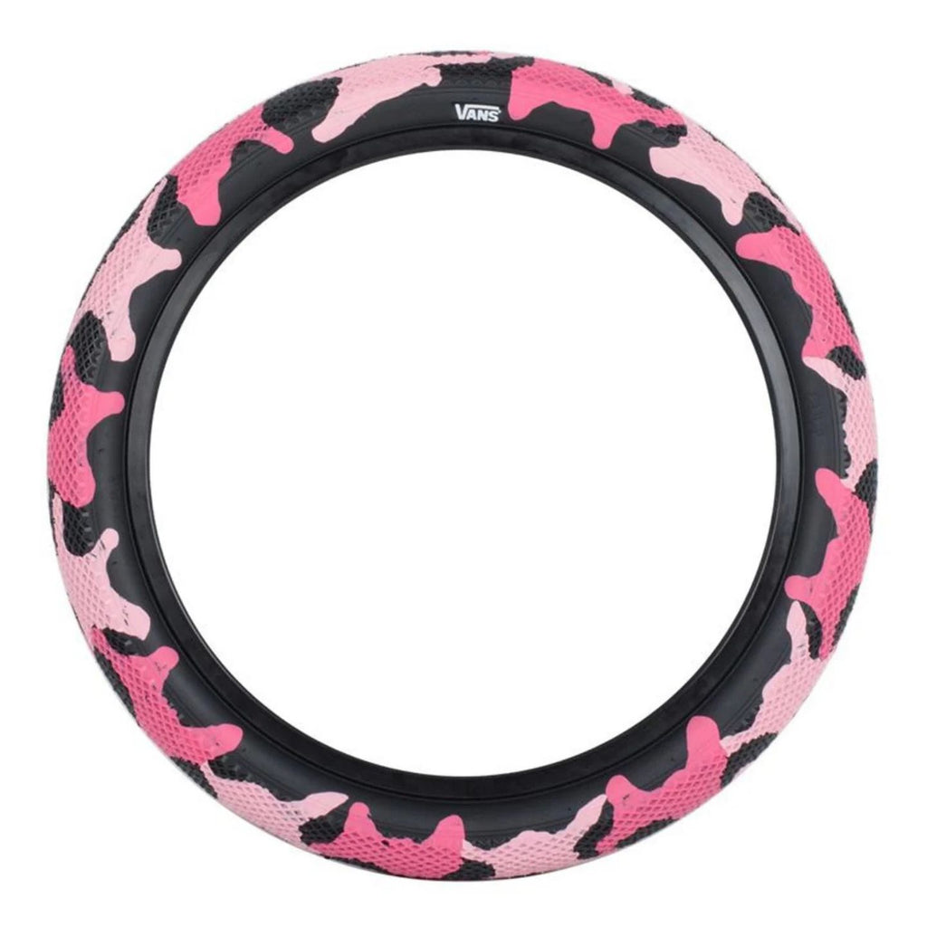 Cult Vans Tyre 20" - Pink Camo With Black Sidewall 2.40"