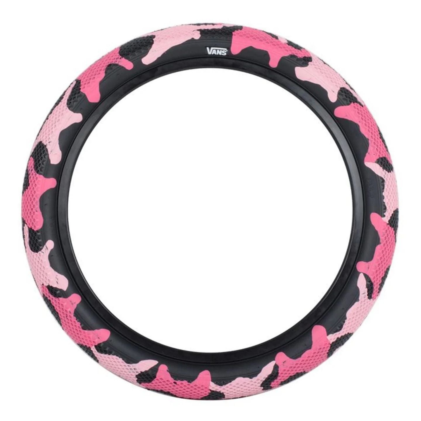 Cult Vans Tyre 20" - Pink Camo With Black Sidewall 2.40"