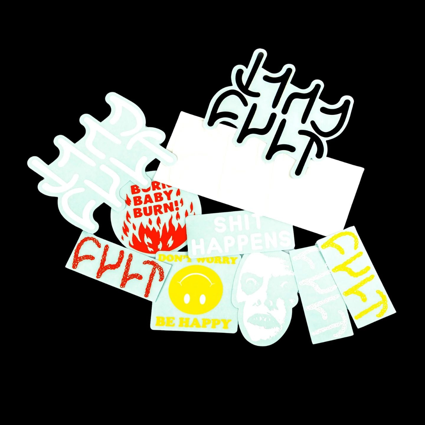 Cult BMX Sticker Set  - Frame Decals (Copy)