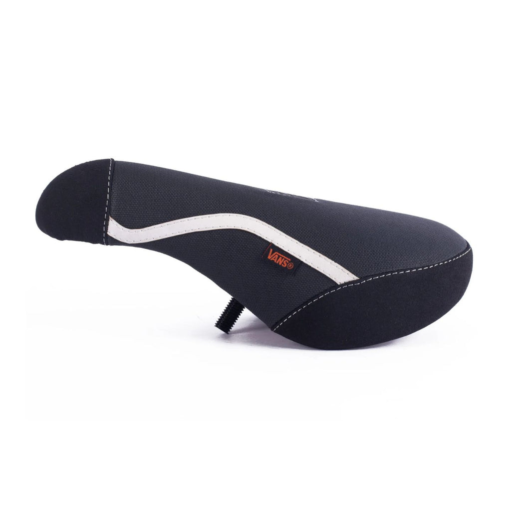 Cult X Vans Old Skool Padded Pivotal Seat - Black With White Stripe - Gum Base