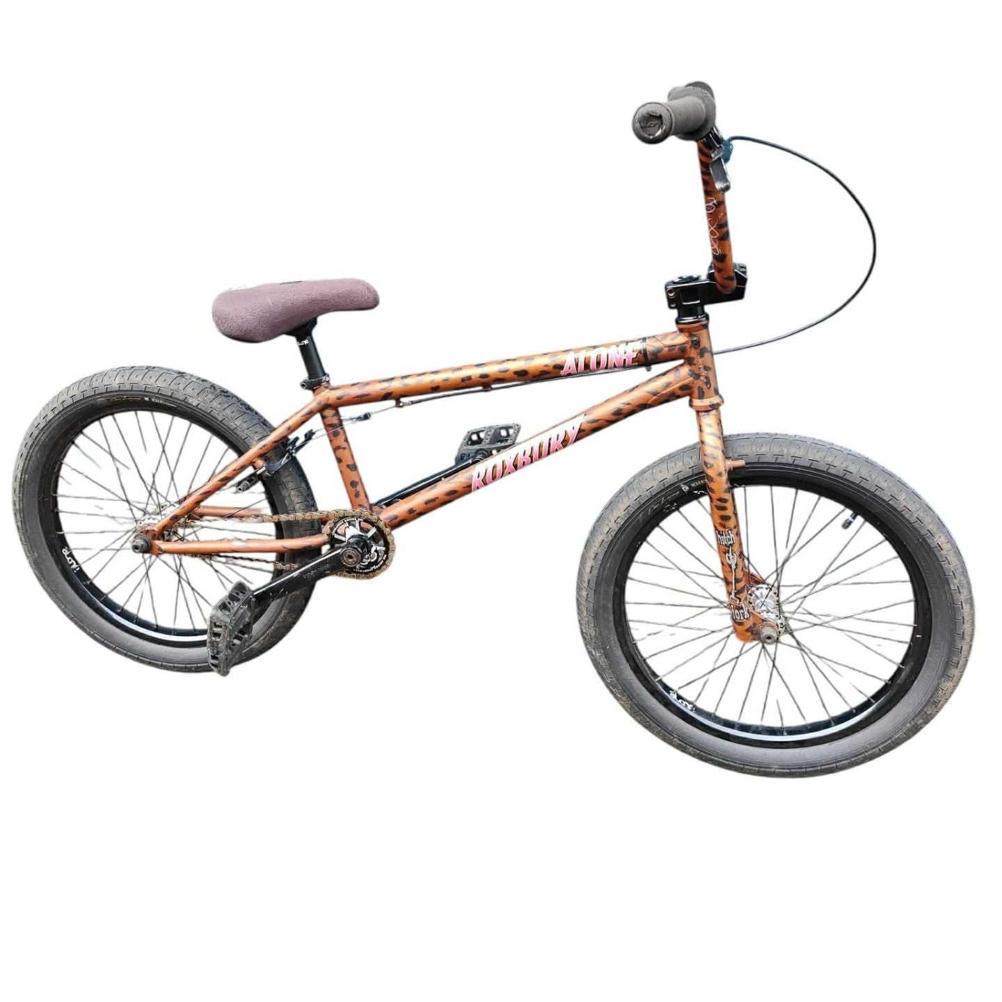 Pro SPec Custoim Alone 20" BMX Bike - Leopard Print ( Pre Owned ) 21tt