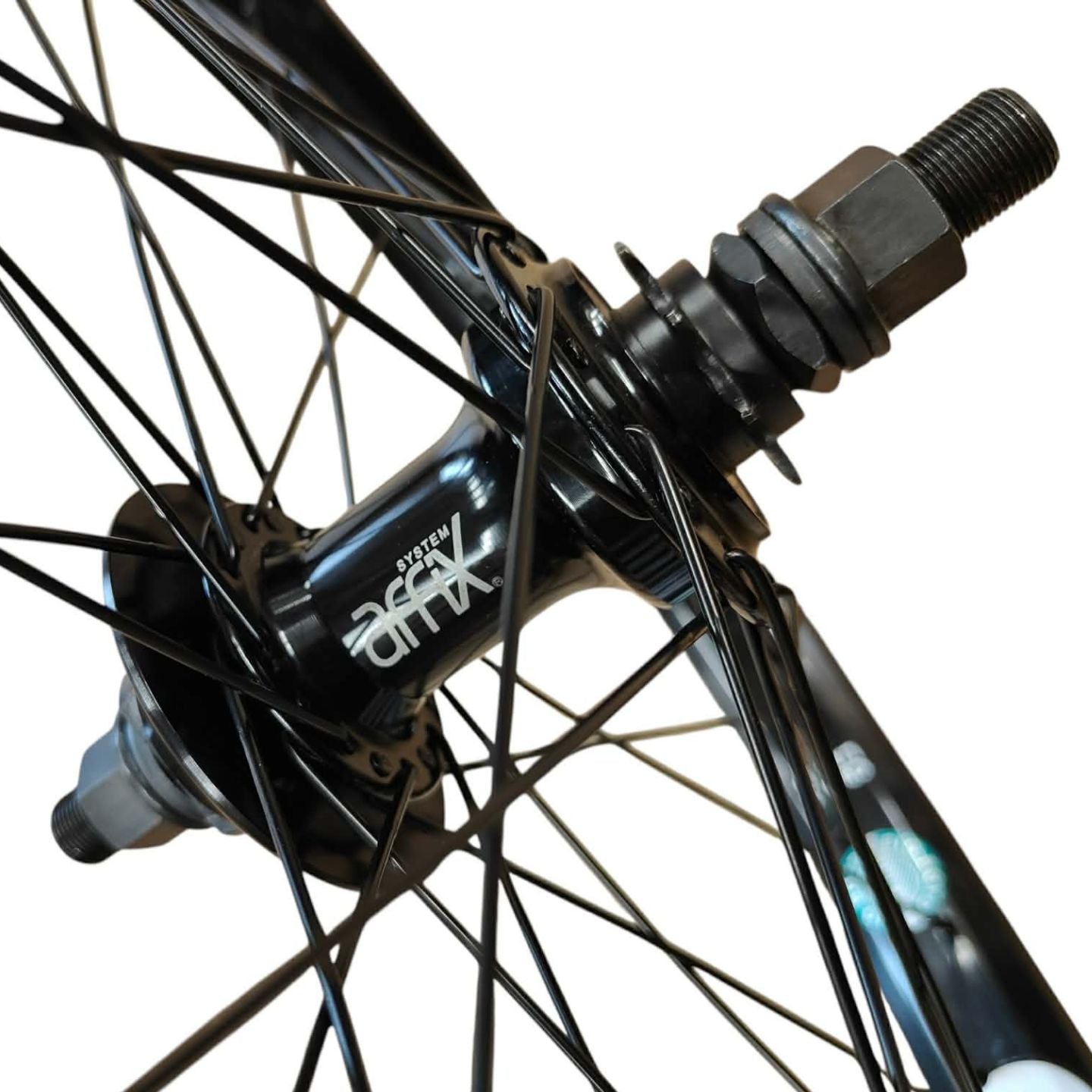 Custom Odyssey X Affix Rear cassette Wheel - Black