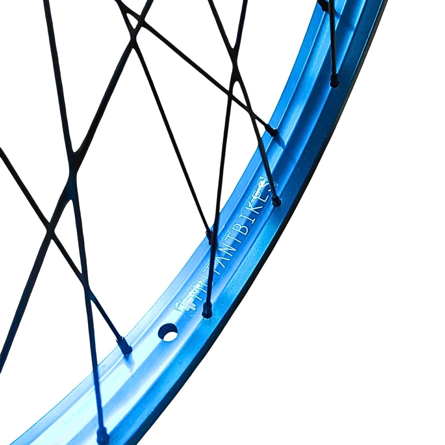 Custom Mutant X Relic Front Wheel - Blue / Black