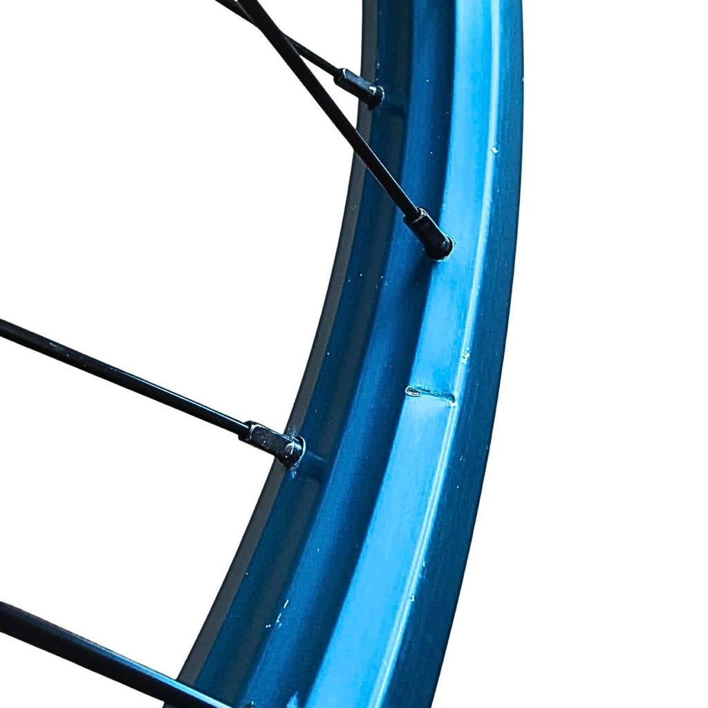 Custom Mutant X Relic Front Wheel - Blue / Black