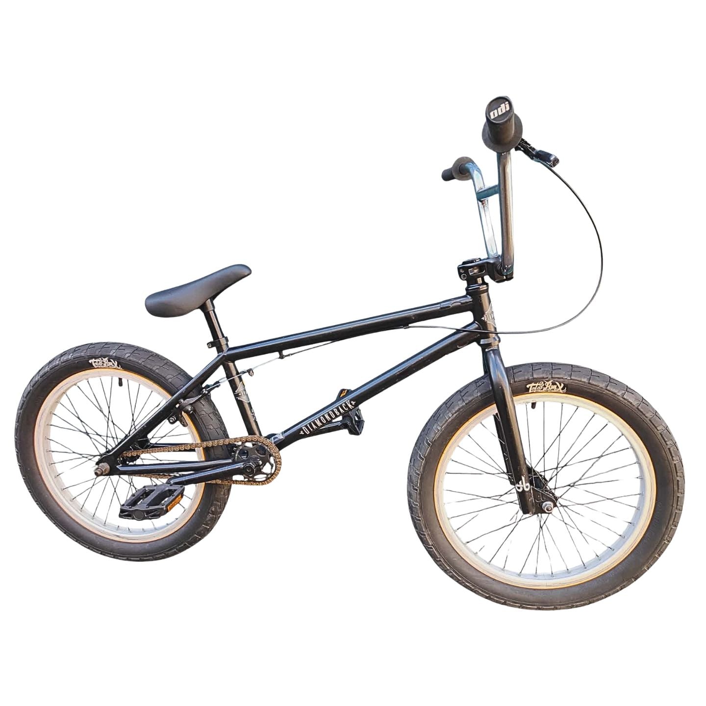 Diamondback 'Forum' - complete 20" BMX Bike - Black 21"TT ( pre owned )