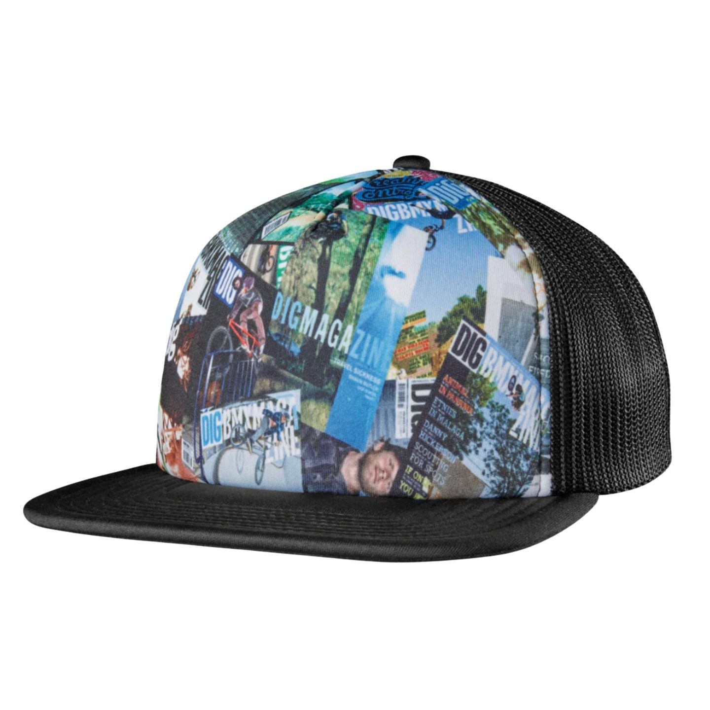 Etnies X Dig BMX Trucker Cap - Hat Black/Blue