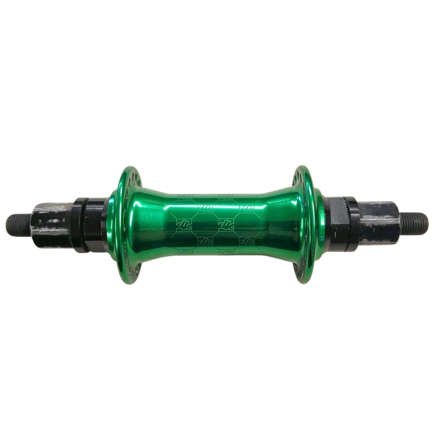 DK BMX Race Front hub - Green 10mm ( used )