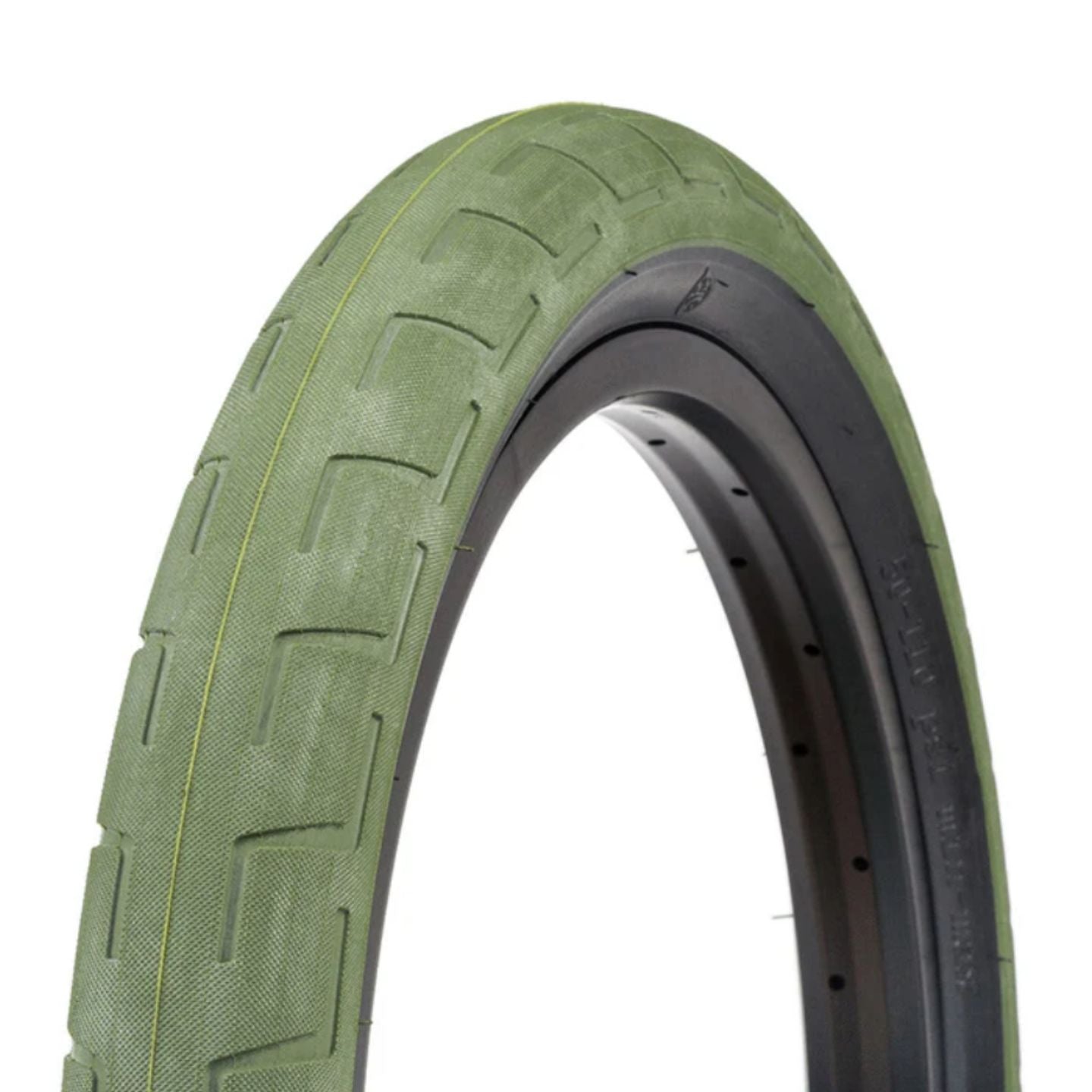 BSD Donnastreet Tyre 20" x 2.3" Green / Black wall