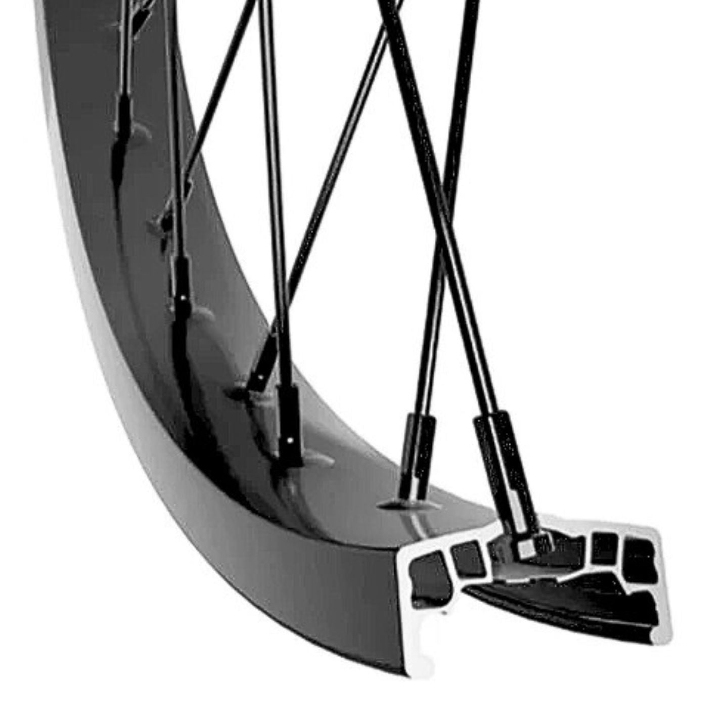 ECLAT Locator/Exile Front Wheel - Black