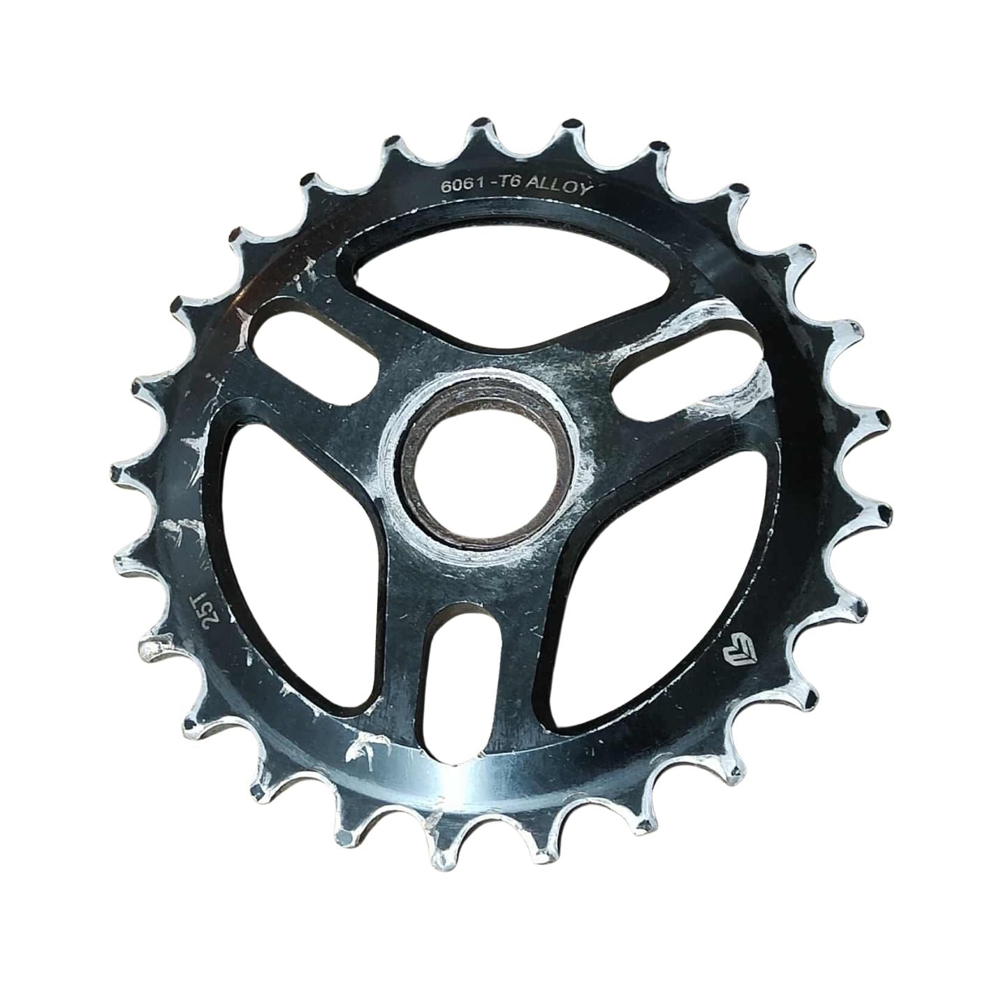Éclat Vent 3D BMX sprocket - 25t - BLACK Aluminium ( used )