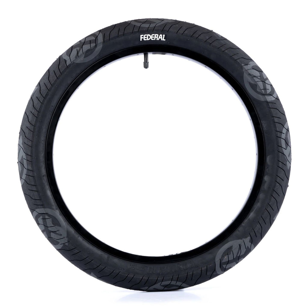 Federal Command LP Tyre 20" - Black With White Logos 2.40"