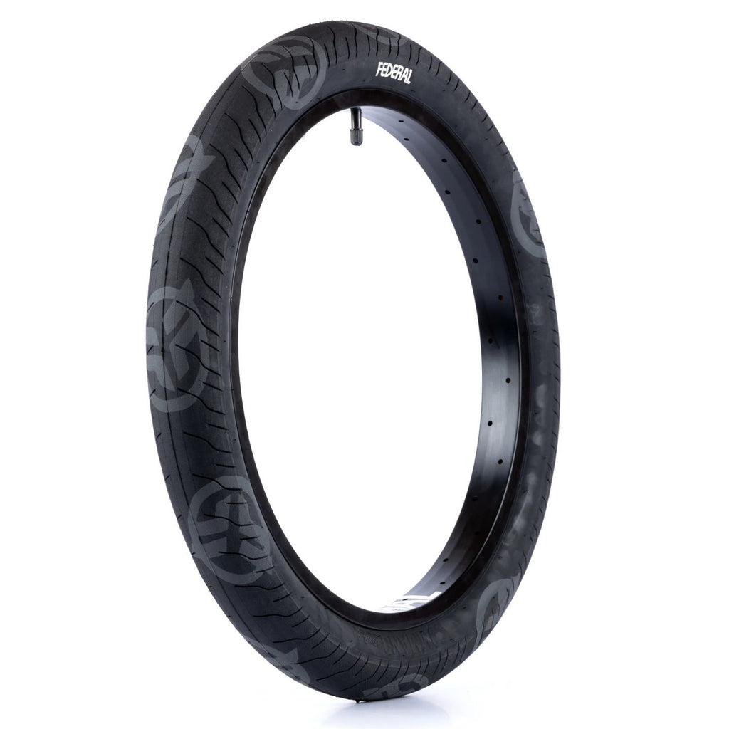Federal Command LP Tyre 20" - Black With White Logos 2.40"