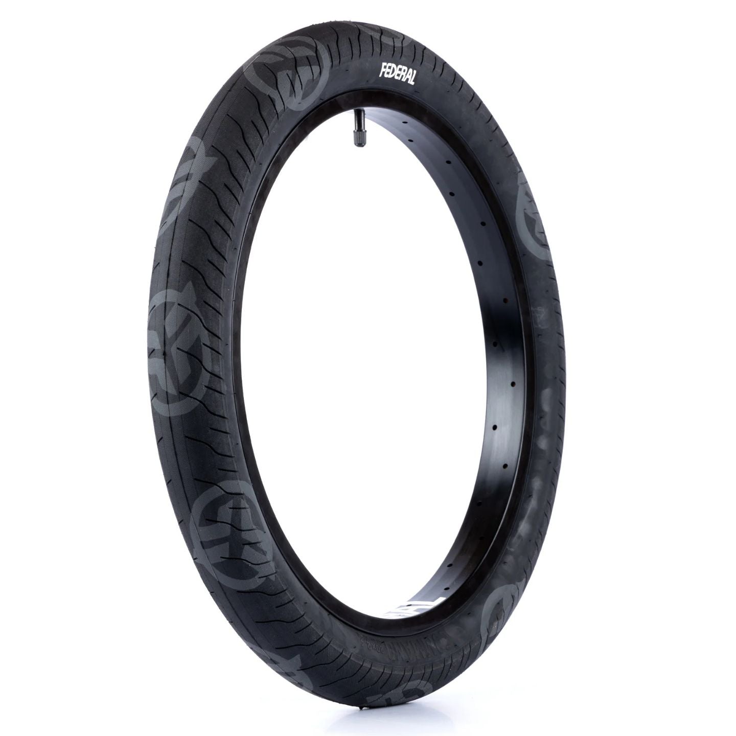Federal Command LP Tyre 20" - Black With White Logos 2.40"