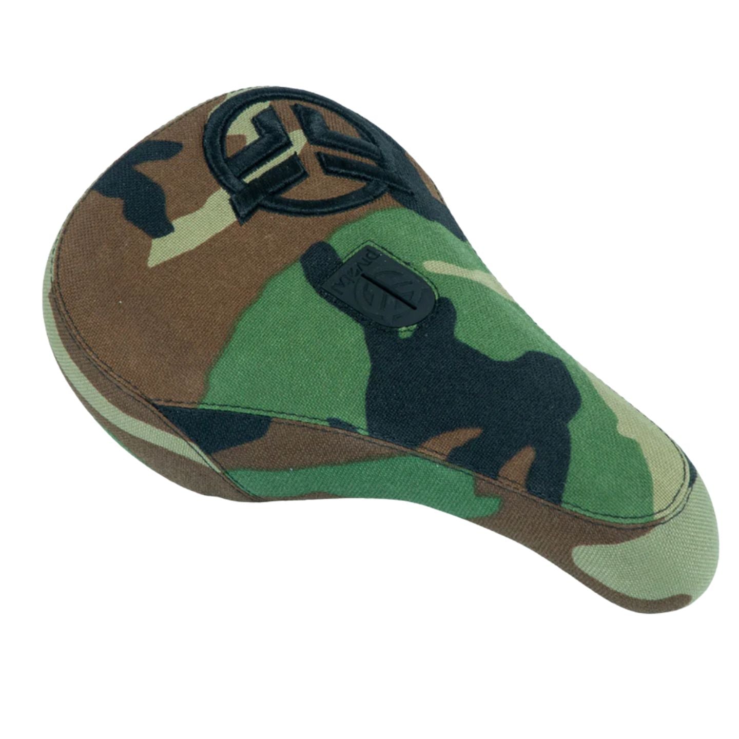 Federal Mid Pivotal Logo Seat - Camo With Camo Base And Raised Black Embroidery