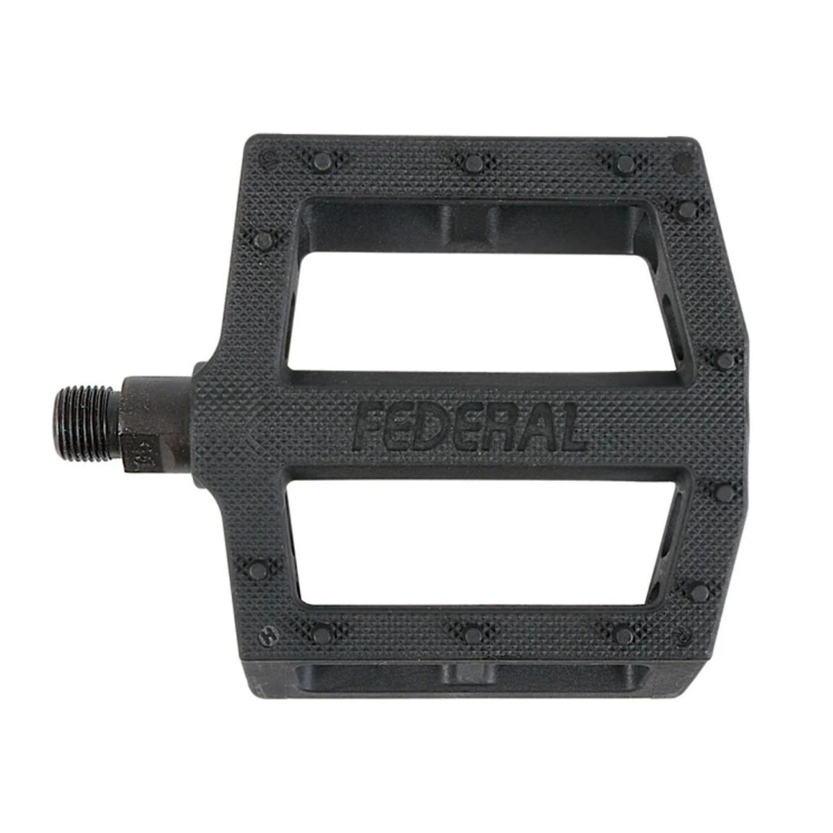 Federal Contact Plastic Pedals - Black 9/16"