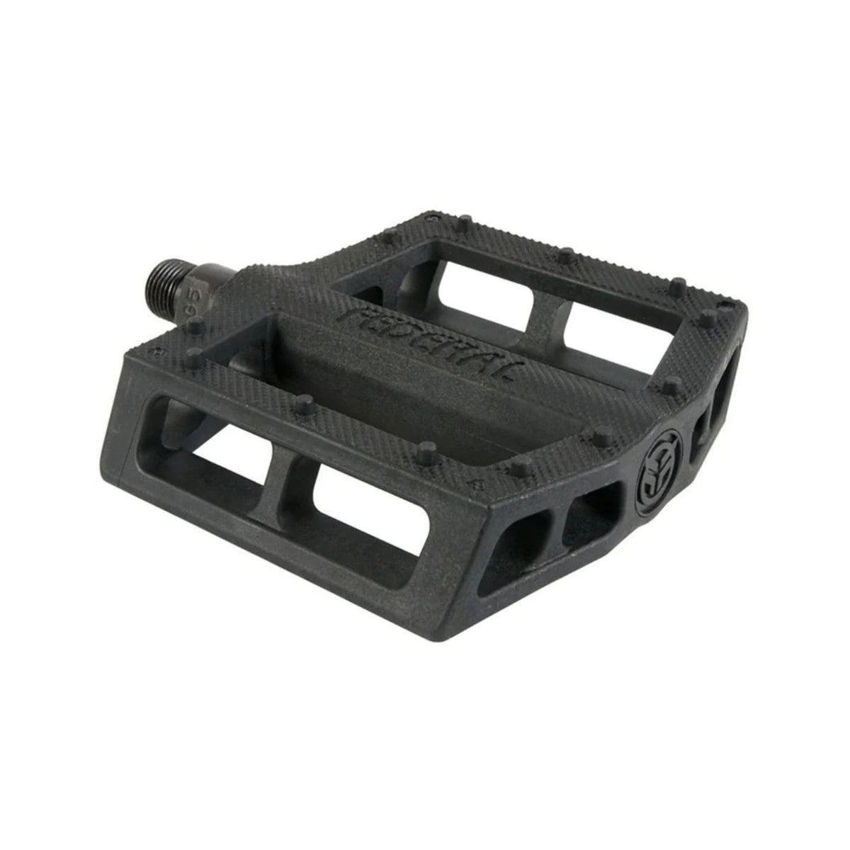 Federal Contact Plastic Pedals - Black 9/16"