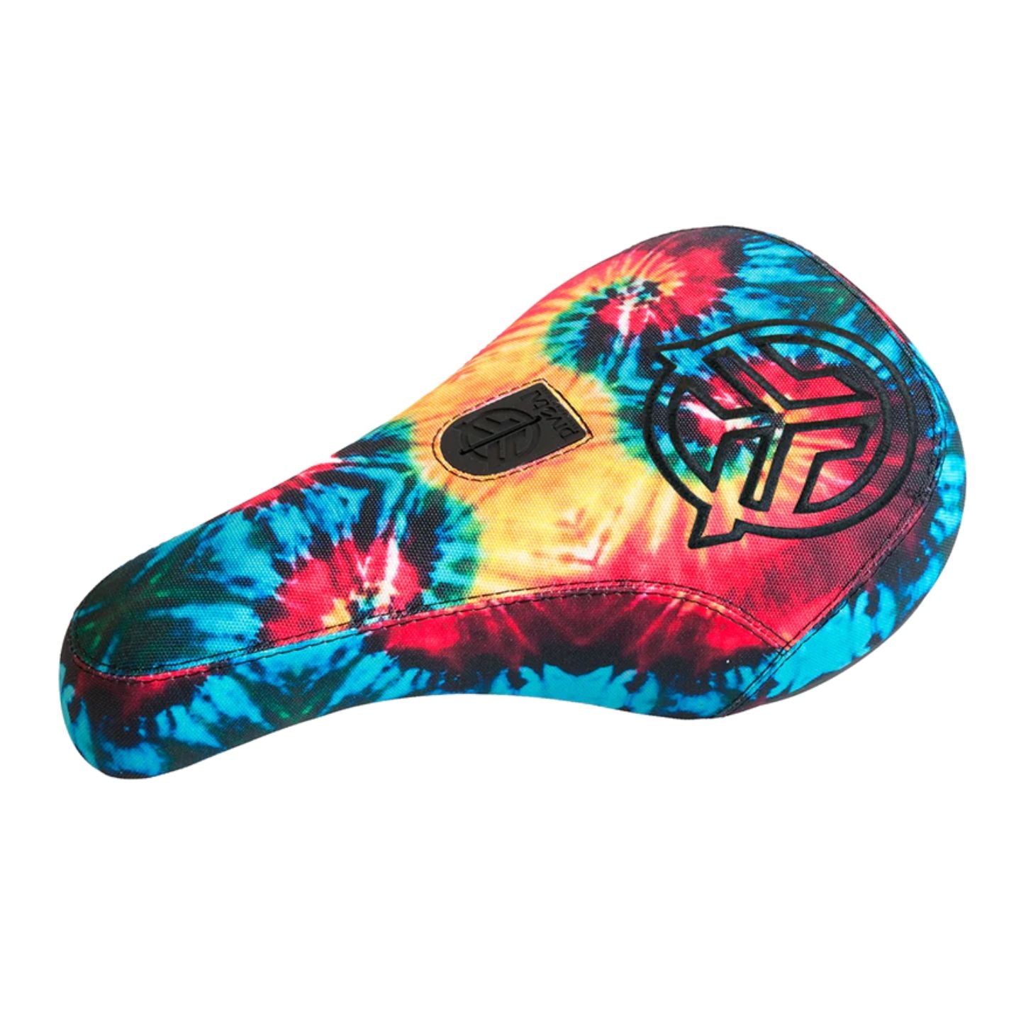 Federal Mid Pivotal Logo Seat - Tie Dye With Thicker Black Embroidery