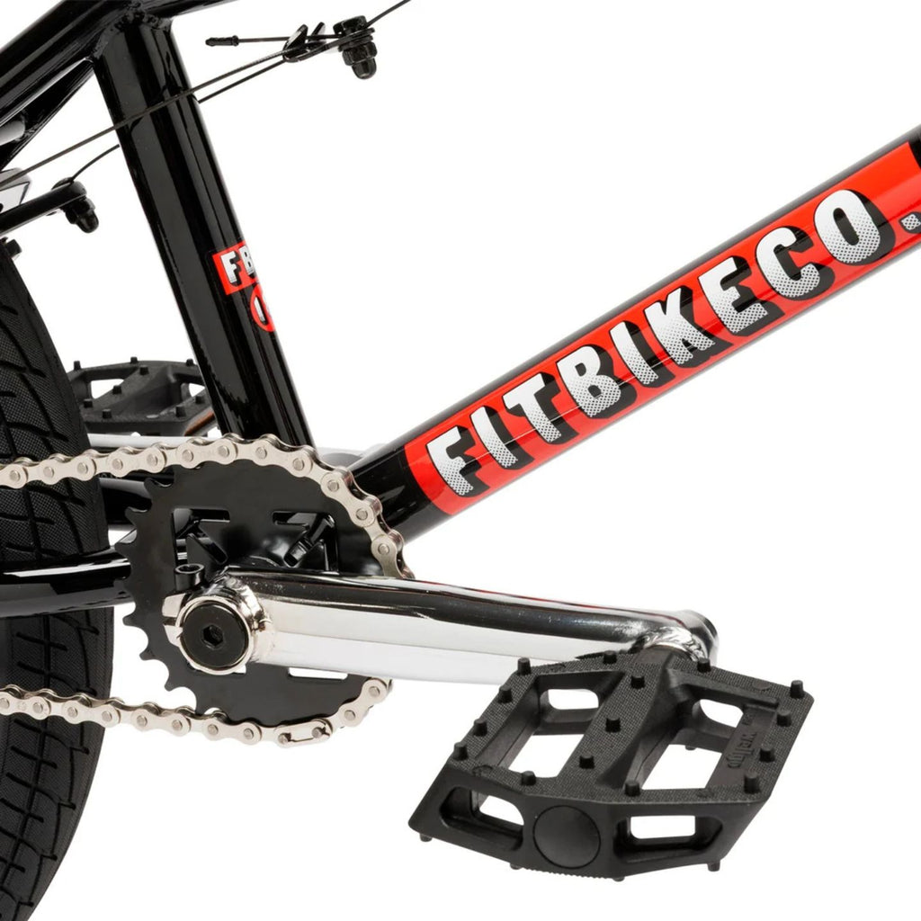 FIT Bike Co "Misfit" 18" BMX Bike - Gloss Black ( 125 - 155cm )