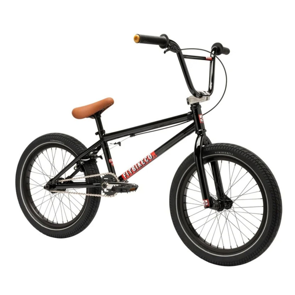 FIT Bike Co "Misfit" 18" BMX Bike - Gloss Black ( 125 - 155cm )