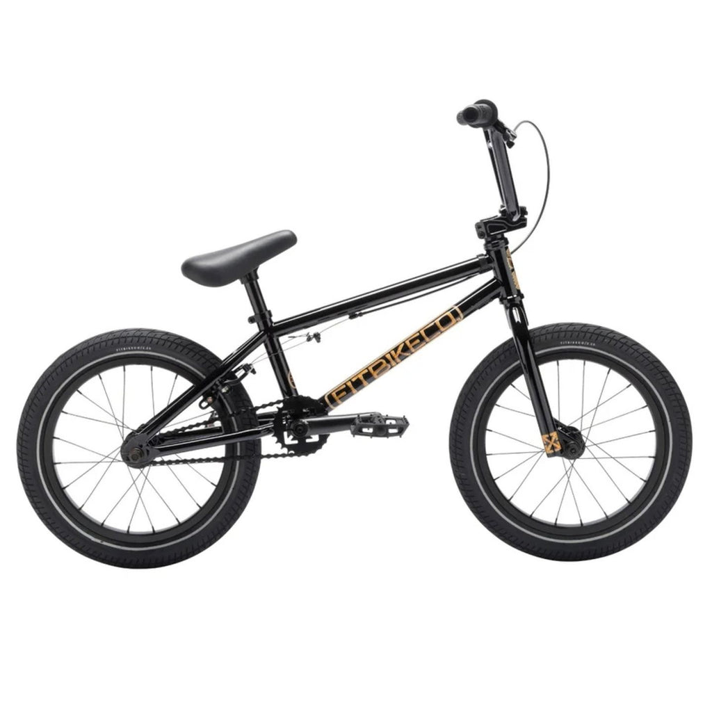 FIT Bike Co "Misfit" 16" Complete BMX Bike - Black (115 - 130cm)