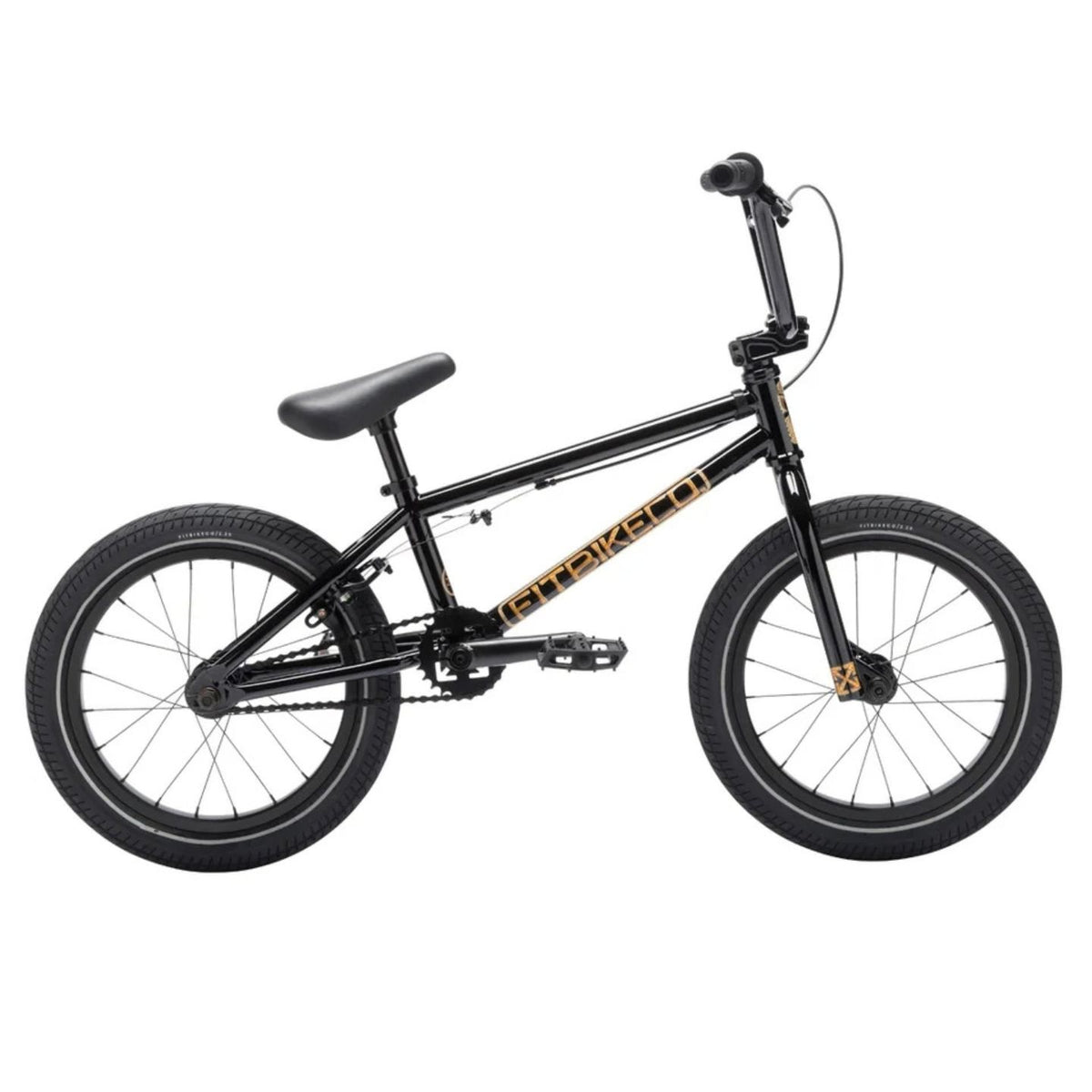 FIT Bike Co "Misfit" 16" Complete BMX Bike - Black (115 - 130cm)