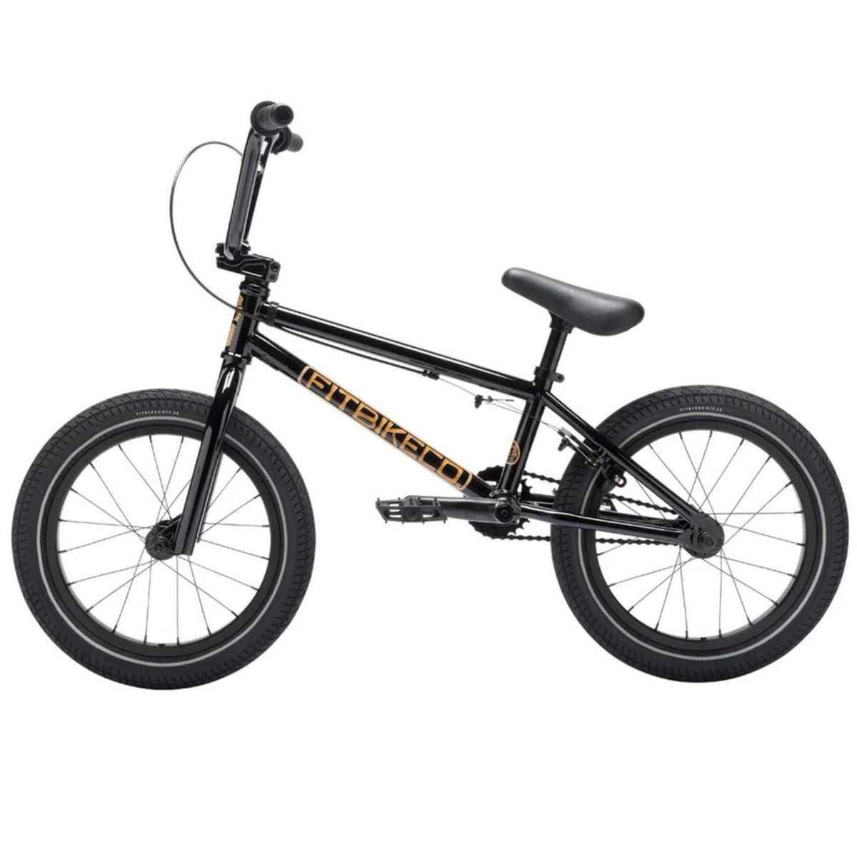 FIT Bike Co "Misfit" 16" Complete BMX Bike - Black (115 - 130cm)