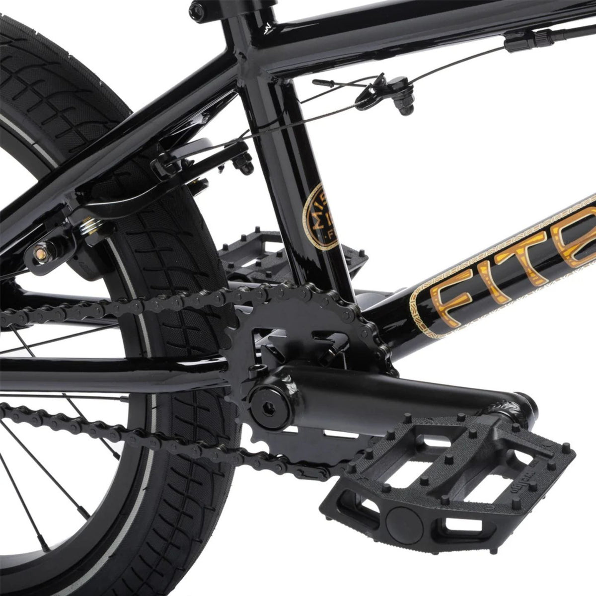 FIT Bike Co "Misfit" 16" Complete BMX Bike - Black (115 - 130cm)