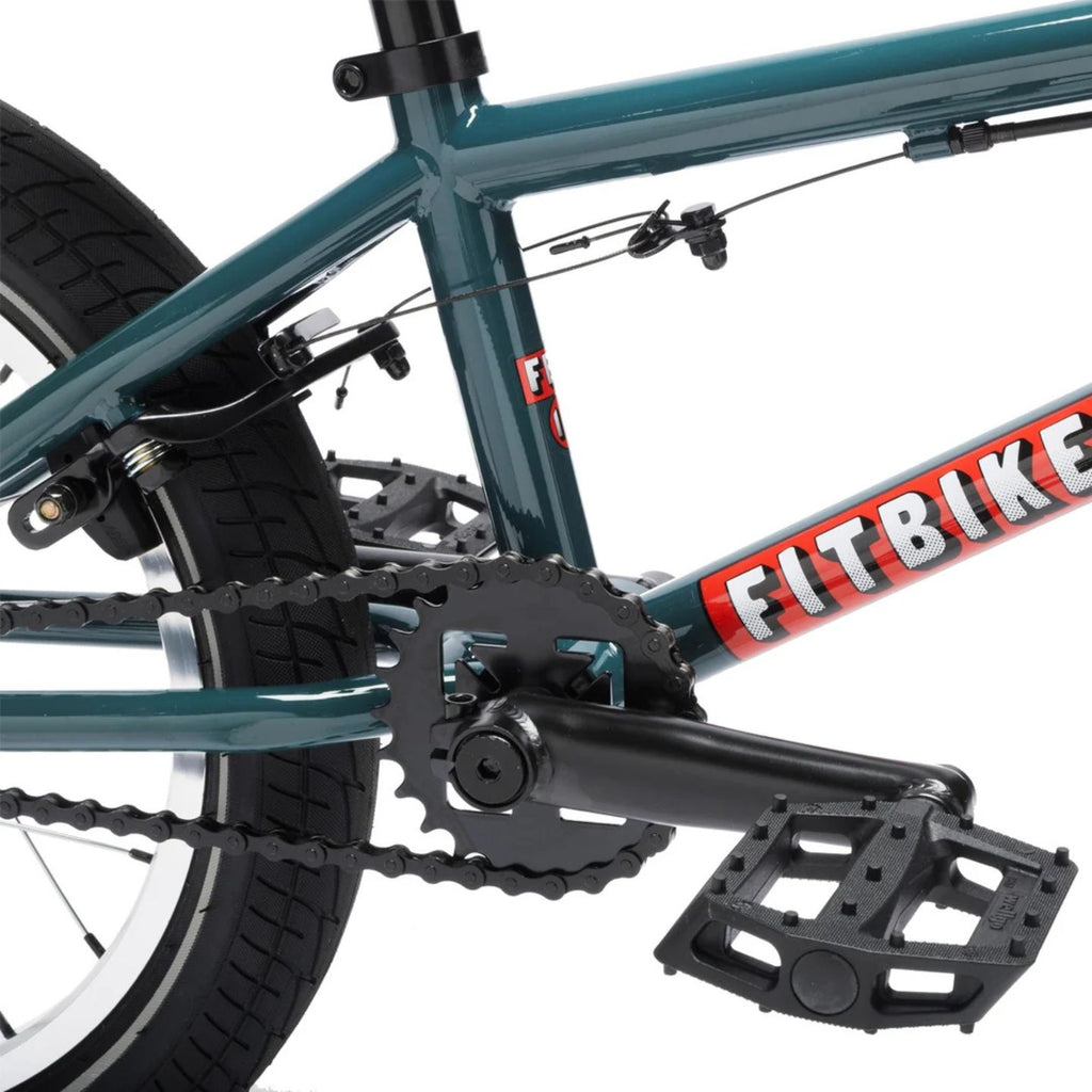 FIT Bike Co "Misfit" 16" Complete BMX Bike - Petrol Blue (115 - 130cm)