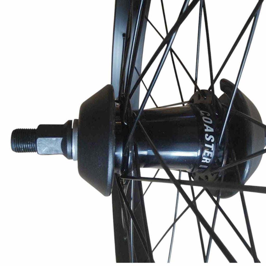 Generation Freecoaster BMX Wheel - Black - Extra Wide Rim - 36H