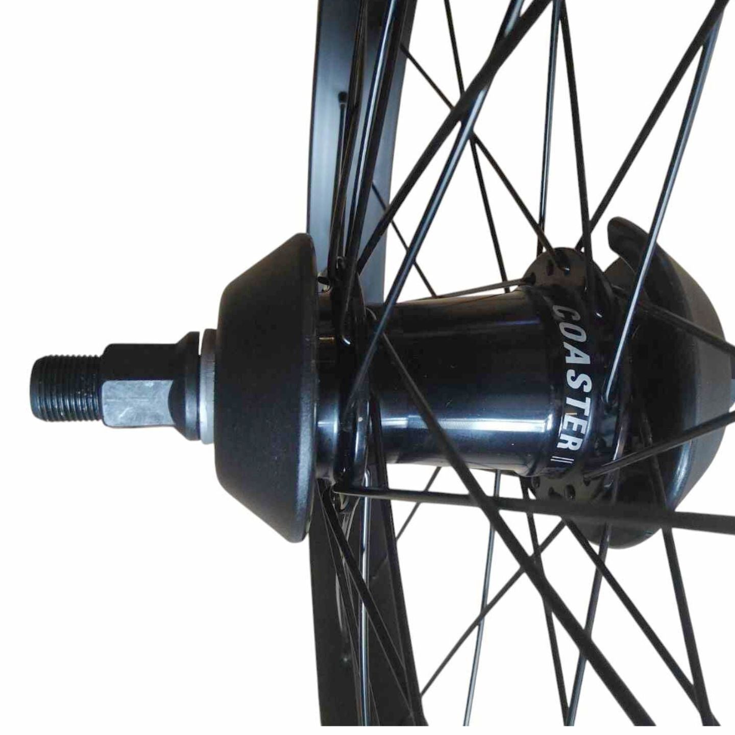 Generation Freecoaster BMX Wheel - Black - Extra Wide Rim - 36H