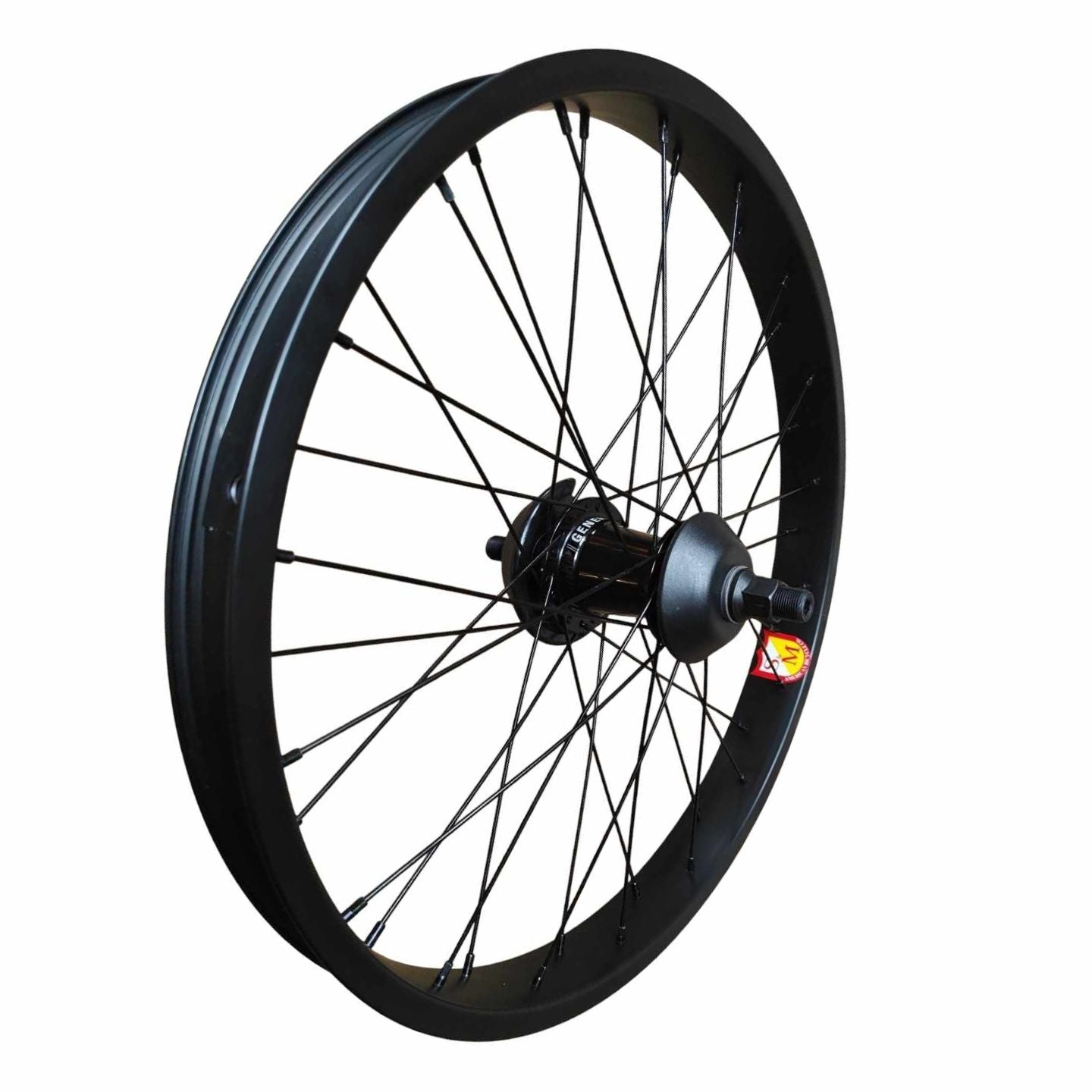 Generation Freecoaster BMX Wheel - Black - Extra Wide Rim - 36H