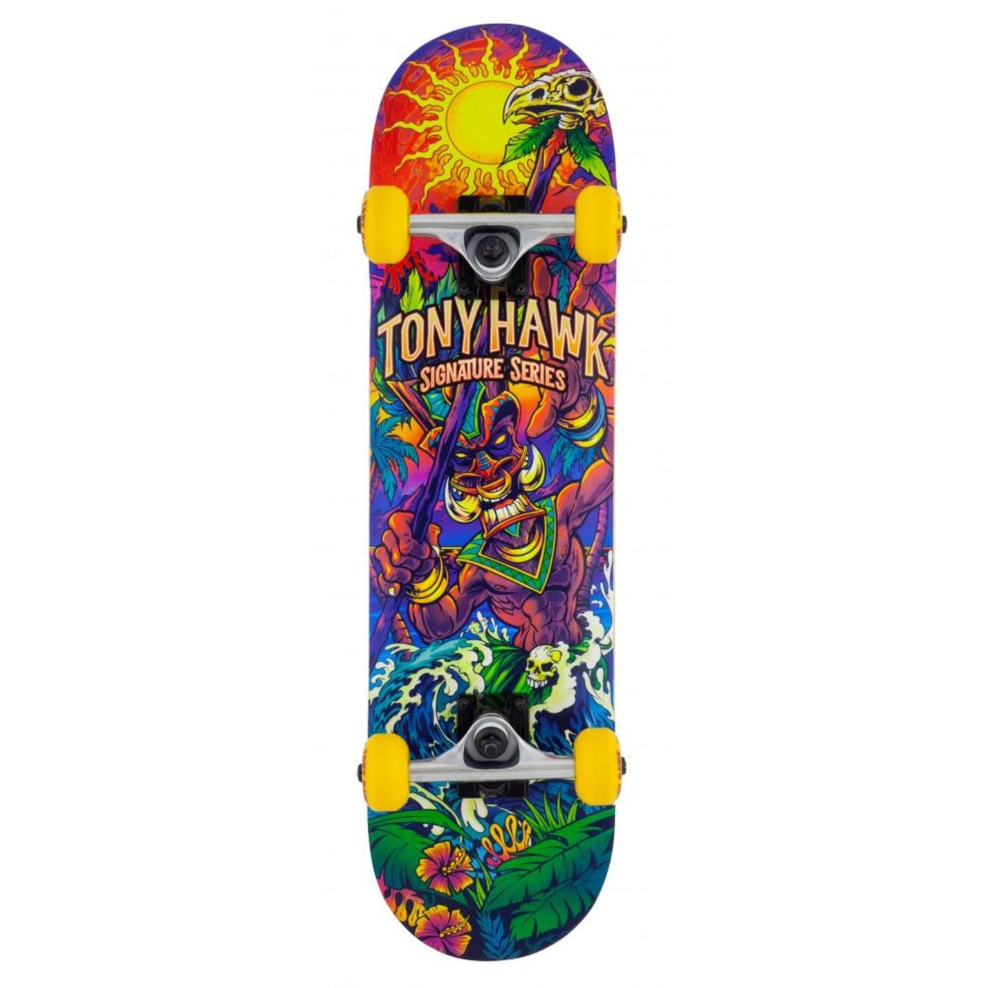 Tony Hawk SS 360 Complete Skateboard - Utopia Mini - multi coloured
