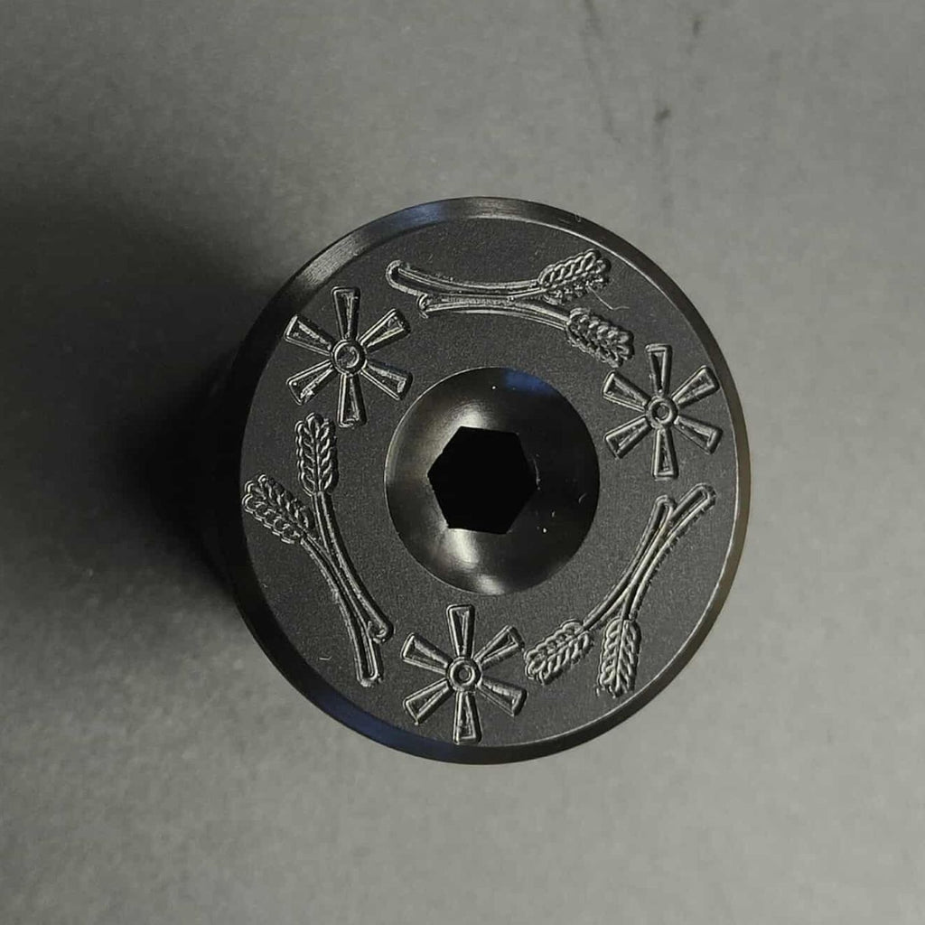 Hick Products BMX Fork Top Cap / Compression Bolt - H25