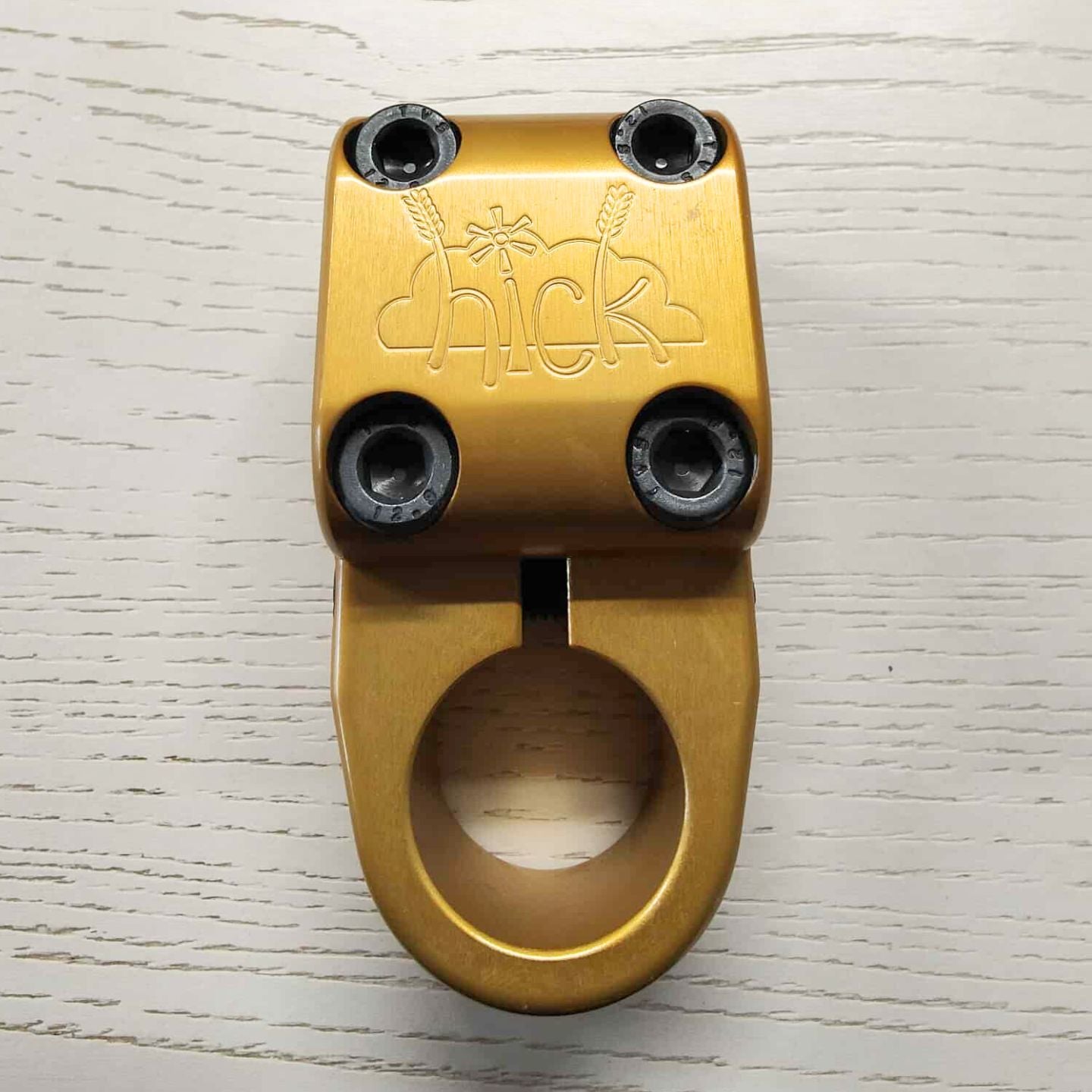 Hick Products TL BMX Stem - Ltd Edition Gold 50mm