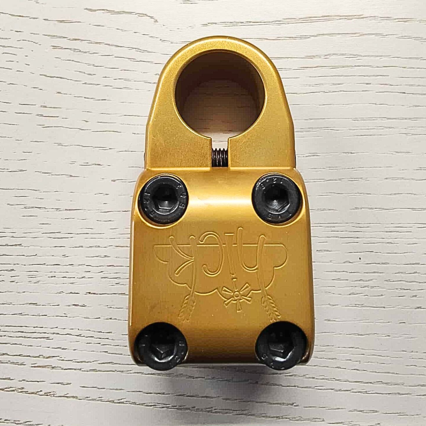 Hick Products TL BMX Stem - Ltd Edition Gold 50mm