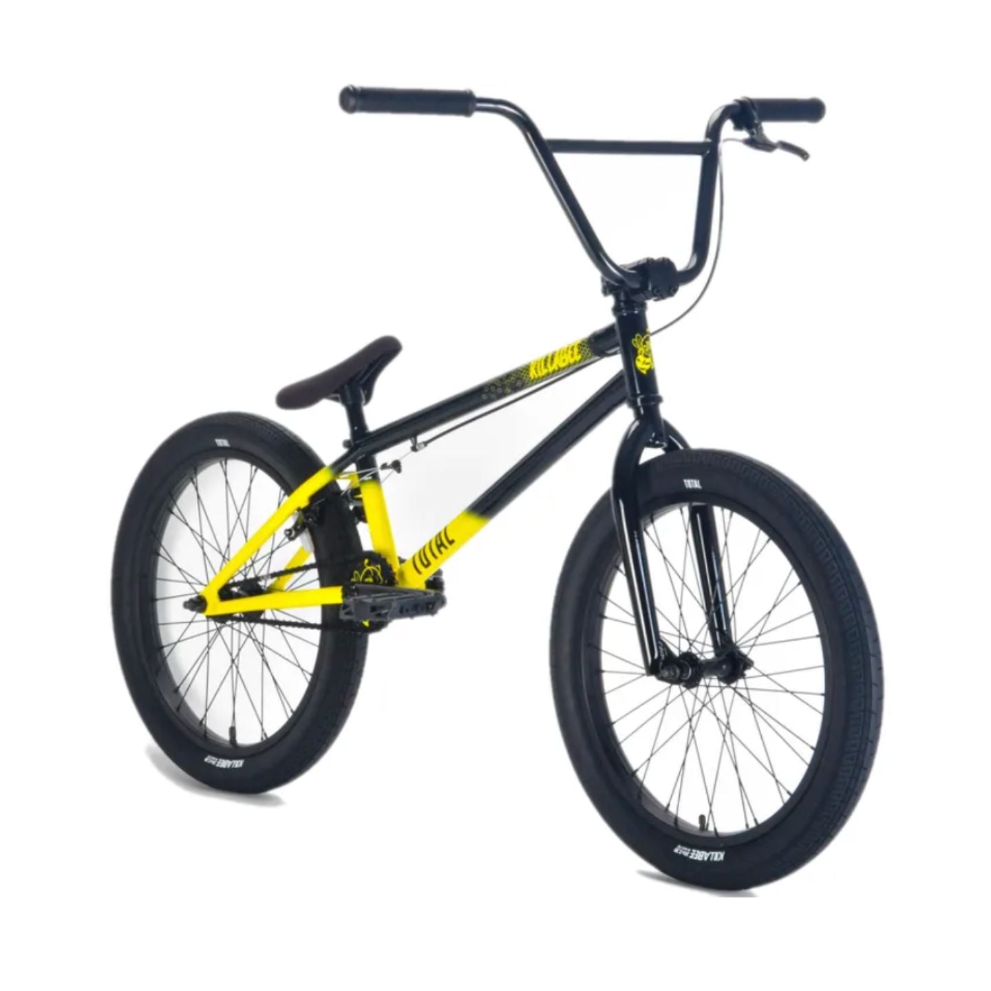 Total Killabee 20" Complete BMX Bike 20.4tt ( 12 yrs + ) BLK / YELLOW
