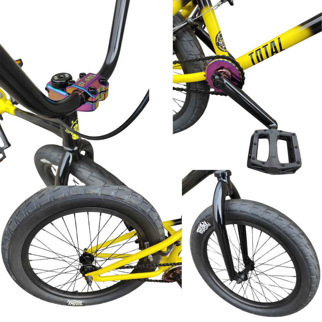 Total Killabee Custom 20" Complete BMX Bike 20.4tt