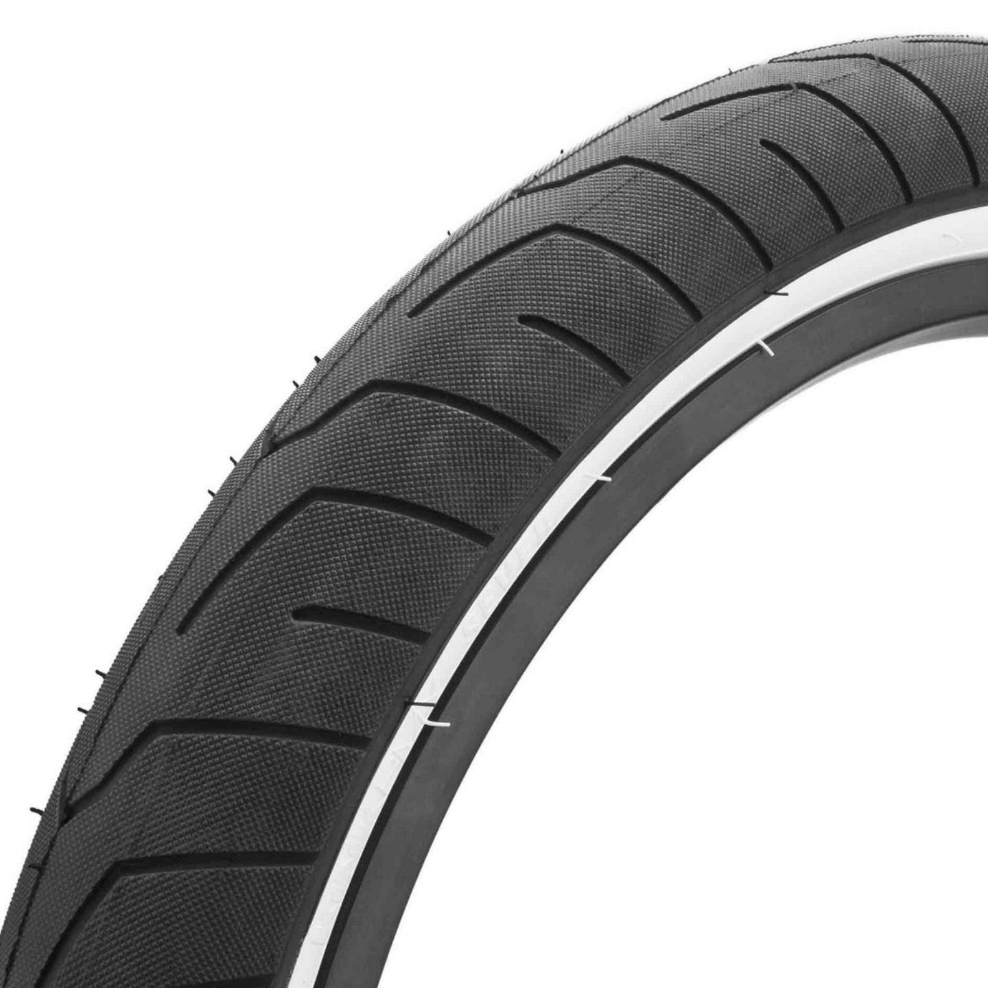 Kink Sever Tyre - Black With White Sidewall 2.40"