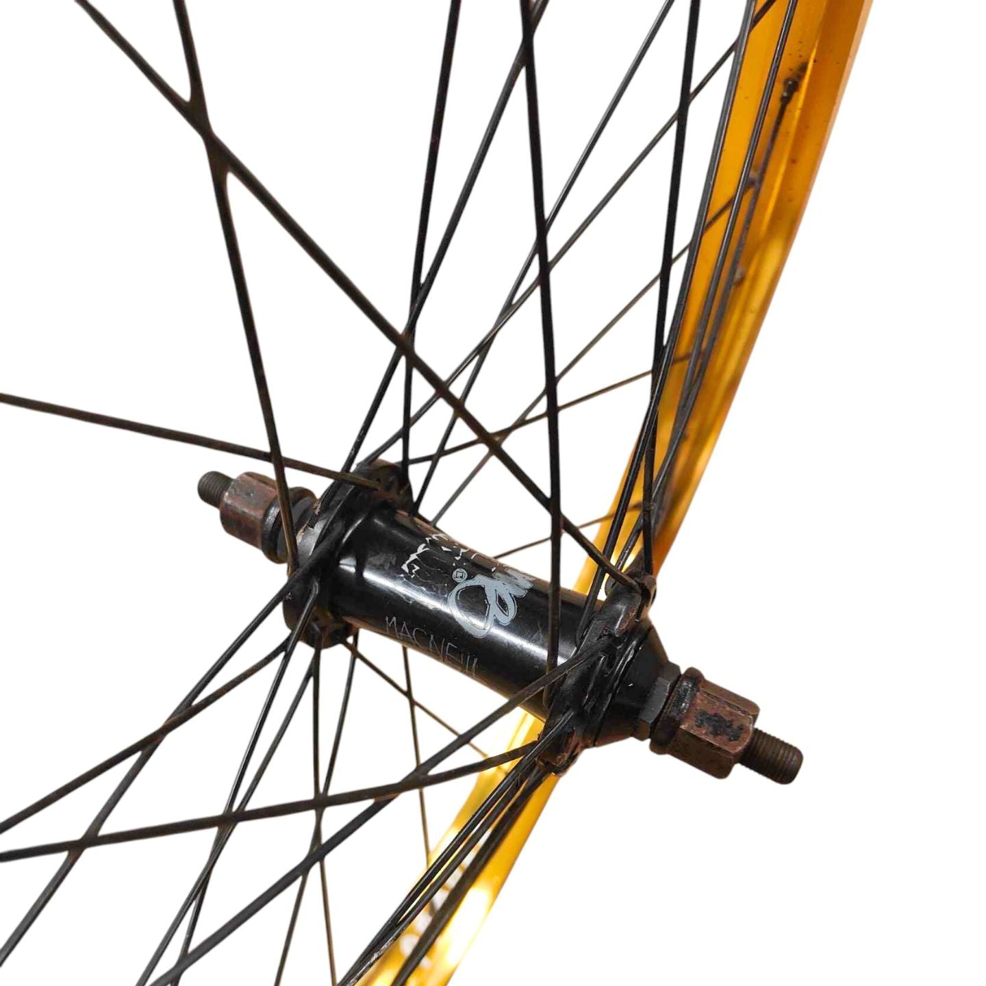 Custom Macneil X Proper Magnalite BMX Front Wheel ( used )