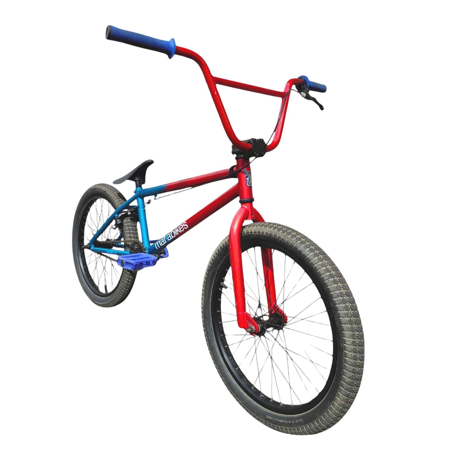 Mafia Kush2 - complete 20" BMX Bike - Blue / Red  ( Pre Owned )
