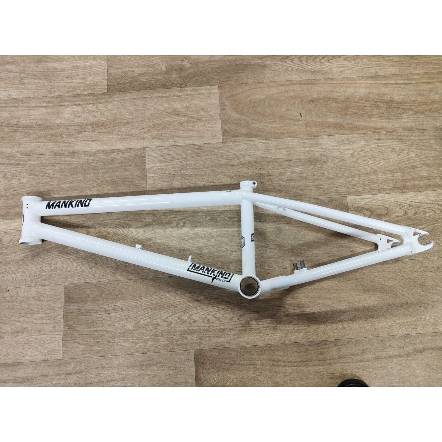 Mankind Asadi BMX Frame 20.5tt - 100% 4130 Cromo - White ( used )