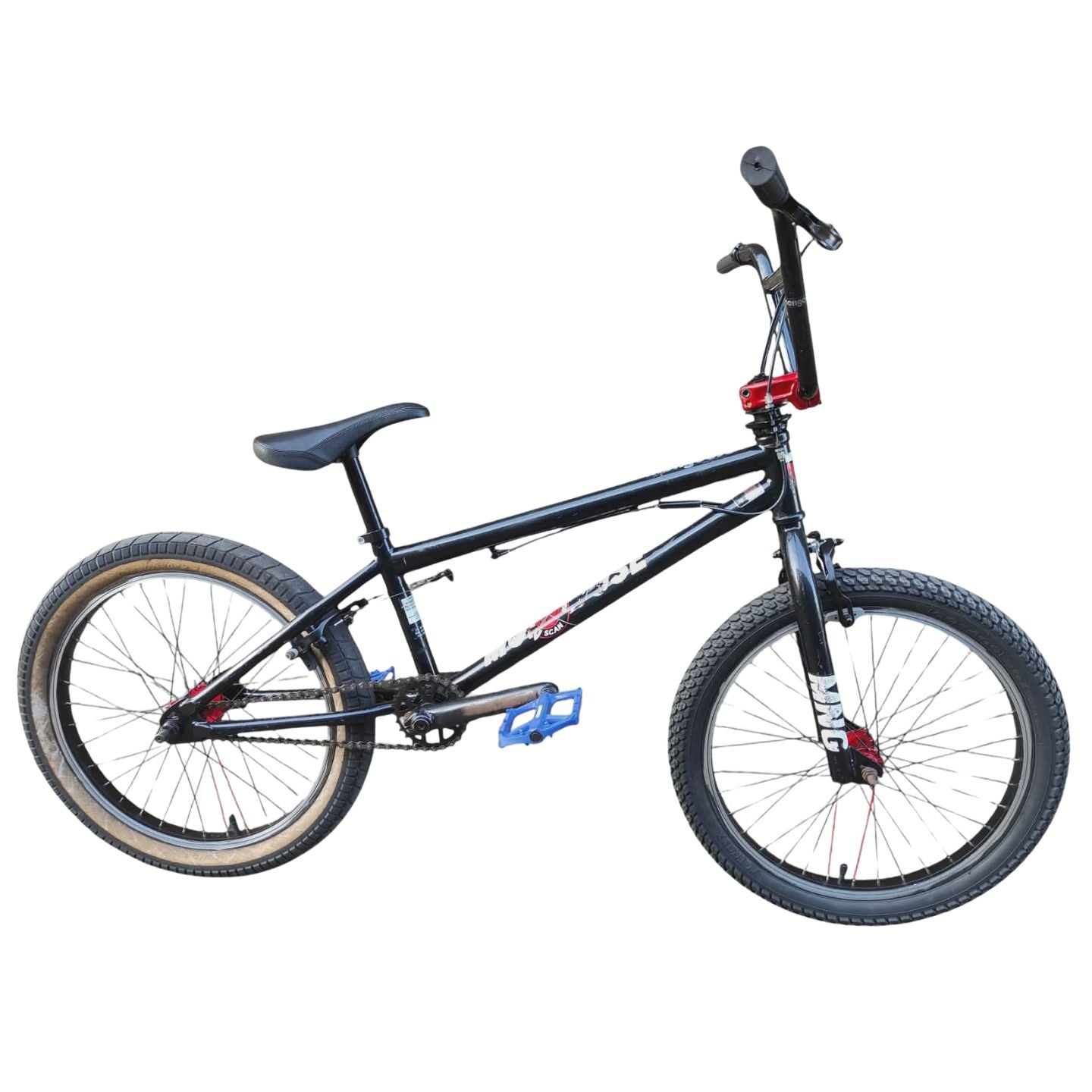 Mongoose R50 - complete 20" BMX Bike - Black ( pre owned )