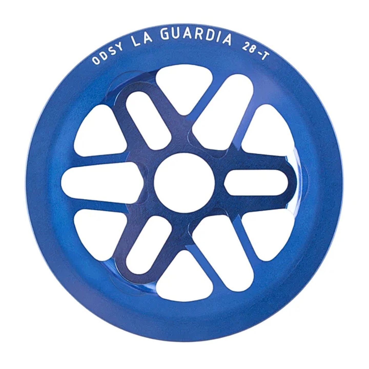 Odyssey Laguarda Guarded Sprocket 28T ( Ltd Blue )