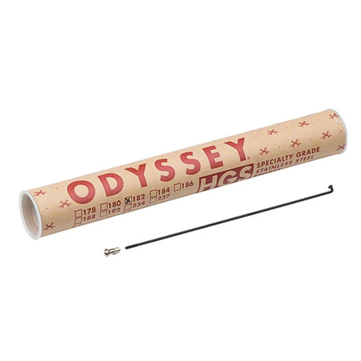 Odyssey 14G Stainless Spokes - Black
