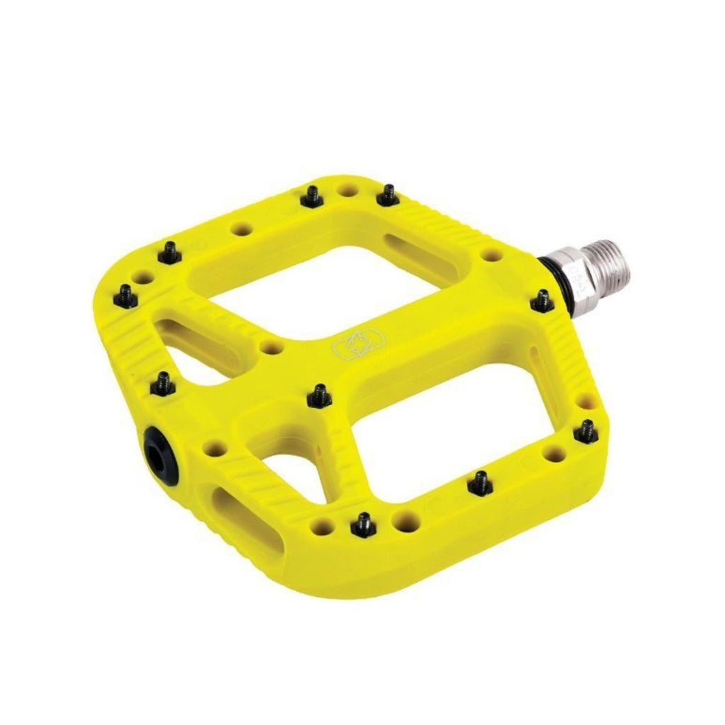 Oxford LOAM Sealed PC Race Pedals & metal pins - Yellow