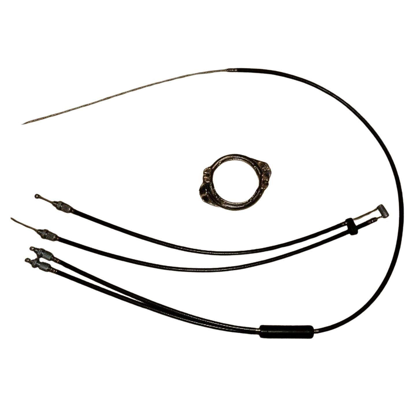 Complete PRISM BMX gyro cable set - Black