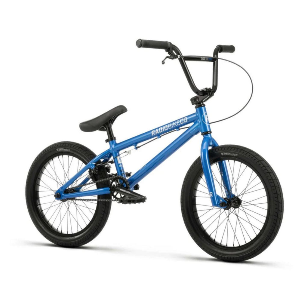 Radio DICE 18" 'Aluminium' Complete BMX bike ( 7-10 yrs ) BLUE